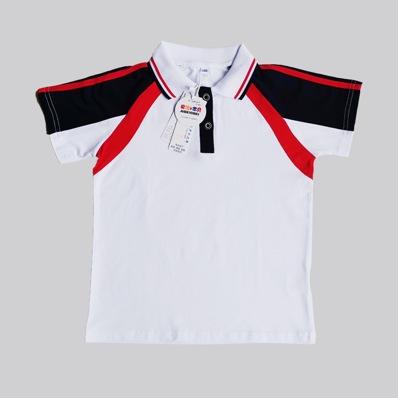 Letni set školske uniforme za učenike osnovne škole, unisex, gornji dio i hlače, 95% pamuk, mekan materijal