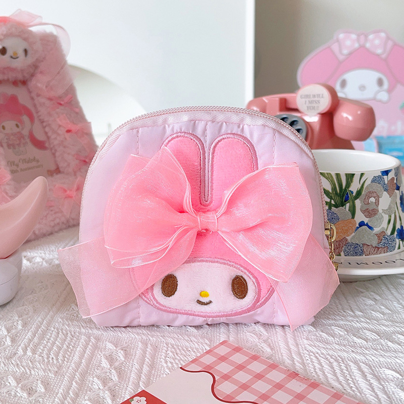 Crtić slatka My Melody torbica za rame — mini novčanik i organizer za žene, japanski stil