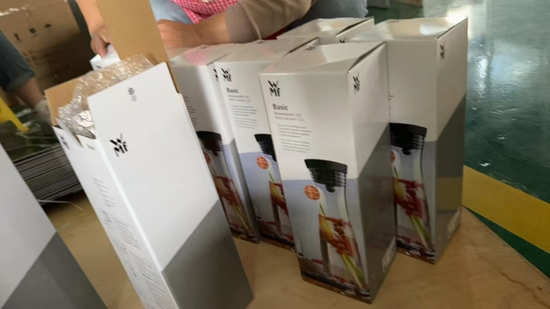 Sticlă de apă rece din cristal, 1 litru, design minimalist modern