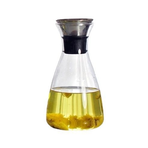 Ceainic din sticlă cu capacitate mare, pentru apă caldă și rece, set de carafe pentru suc