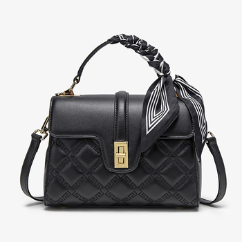 Ženska crossbody torba s dijamantnim uzorkom, jesen 2025 izdanje, velika kapaciteta, svakodnevna torba preko ramena