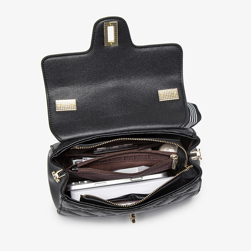 Ženska crossbody torba s dijamantnim uzorkom, jesen 2025 izdanje, velika kapaciteta, svakodnevna torba preko ramena
