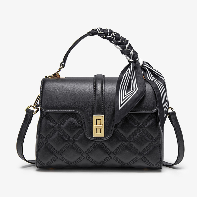 Ženska crossbody torba s dijamantnim uzorkom, jesen 2025 izdanje, velika kapaciteta, svakodnevna torba preko ramena