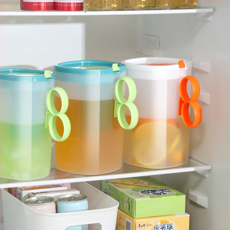 Cană din plastic pentru apă rece, capacitate mare, utilizare casnică – recipient pentru sucuri și ceai, rezistent la temperaturi înalte