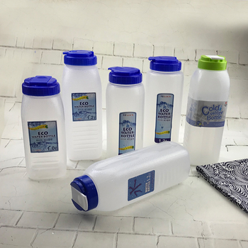 Sticlă de apă din plastic, stil coreean, capacitate mare, recipient pentru apă la domiciliu