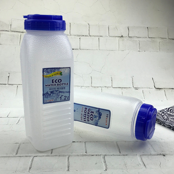 Sticlă de apă din plastic, stil coreean, capacitate mare, recipient pentru apă la domiciliu