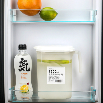 Recipient plastic pentru infuzare rece, capacitate mare, rezistent la temperaturi înalte, pentru sucuri și ceaiuri, uz casnic, stil japonez