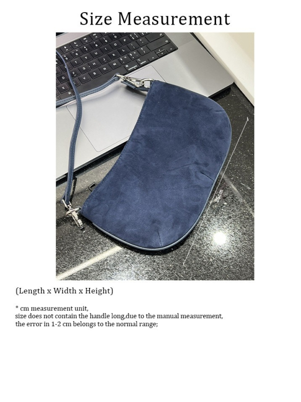 Ženska velur torba za rame s crossbody naramenicom, 2024 novi model, jesenji retro stil