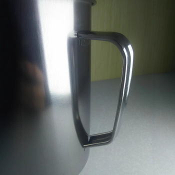 Ceainic din oțel inoxidabil cu cuburi de gheață, pentru uz casnic și comercial, capacitate mare, potrivit pentru sucuri, cafea și ceai