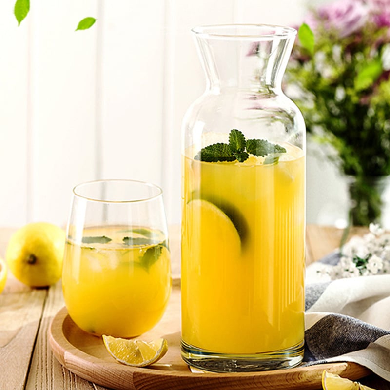 Pasapach Sticlă de Suc pentru Uz Casnic – Recipient pentru Băuturi, Sticlă de Lapte, Decanter, Vază și Recipient pentru Apă Rece
