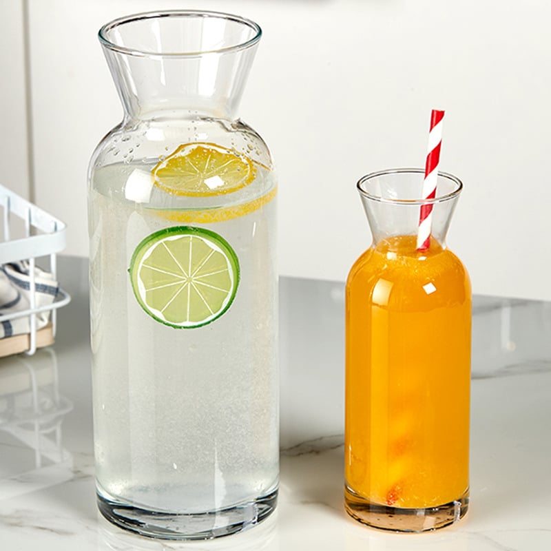 Pasapach Sticlă de Suc pentru Uz Casnic – Recipient pentru Băuturi, Sticlă de Lapte, Decanter, Vază și Recipient pentru Apă Rece