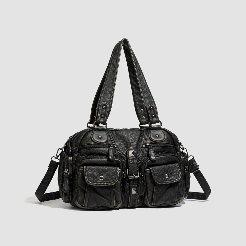 25 novih ženskih torbi za rame s višestrukim džepovima, velikim kapacitetom, Y2K pran PU crossbody torba