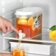 Recipient pentru apă rece cu robinet, 3,5 L, design portabil în stil frigider