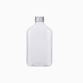 Sticlă PET pentru slăbire, de unică folosință, cu capac, sticlă creativă pentru băuturi, suc de legume și ceai cu lapte, 360 ml, sticlă plată