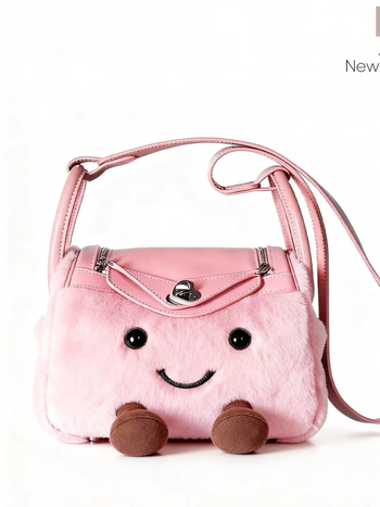 Geely Cat Jely pliš torbica za lutke, mini Lindy crossbody torba, torba tipa doktor