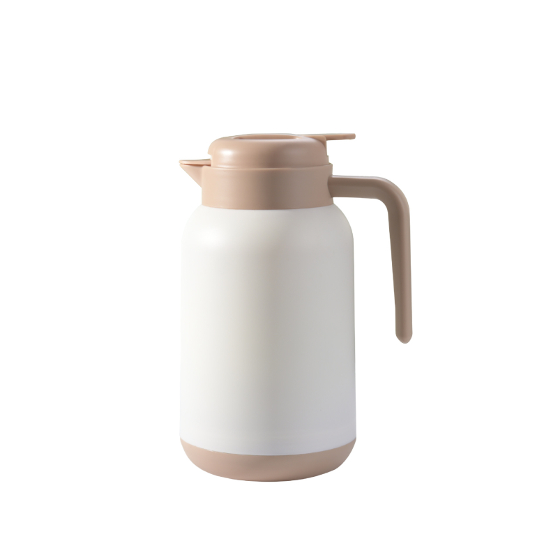 Ceainic izolat din sticlă, capacitate mare, menține apa caldă 12–24 de ore, design modern minimalist