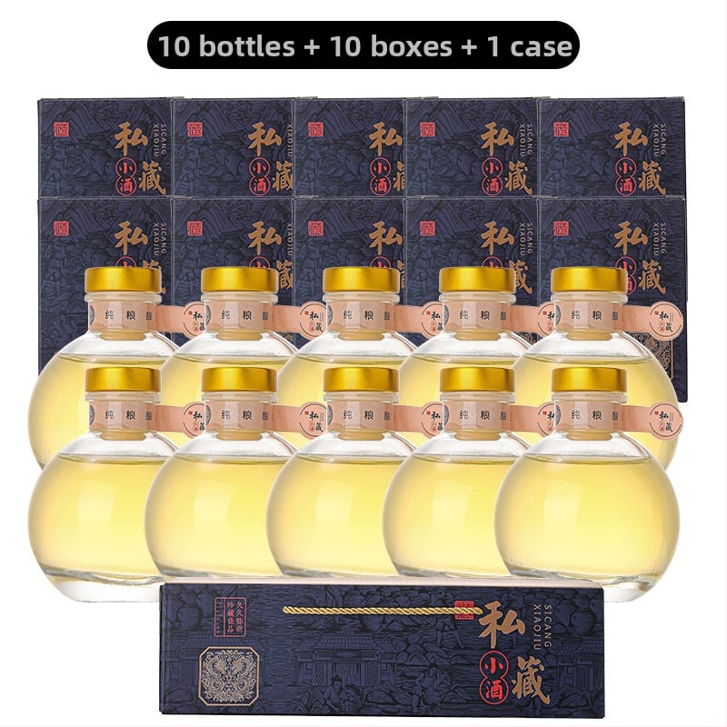 100 ml sklenená fľaša na víno s rôznymi uzávermi a balením – prázdna fľaša na DIY