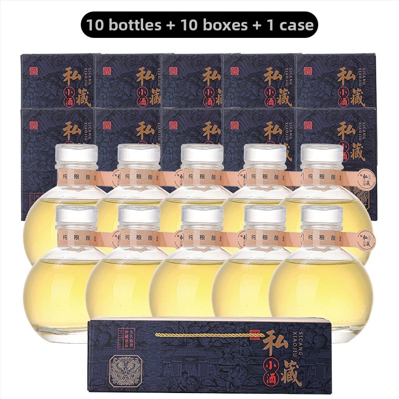 100 ml sklenená fľaša na víno s rôznymi uzávermi a balením – prázdna fľaša na DIY