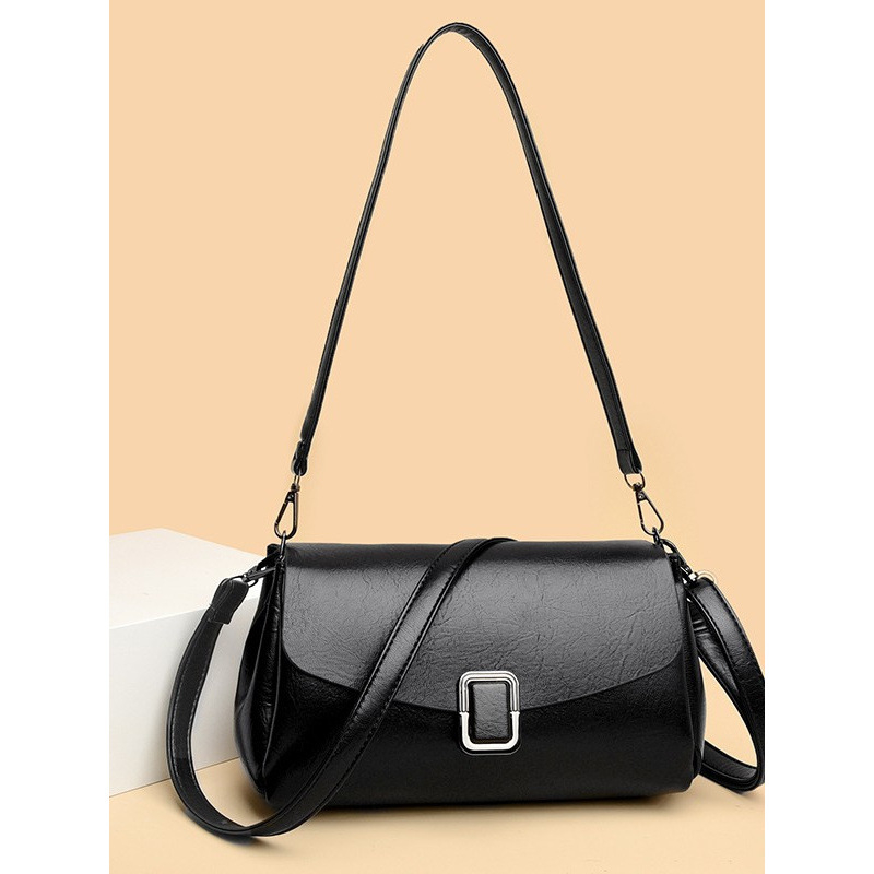 2025 novi stil od mekane kože, mala kvadratna ženska torbica, slatka i jednostavna za nošenje preko ramena i crossbody, vintage gradska torba za svakodnevnu upotrebu