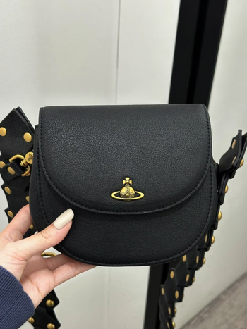Empress Saturn 2025 Mala ženska torbica od PU kože: ručna, na ramenu, crossbody, sedlovog stila, ispod pazuha
