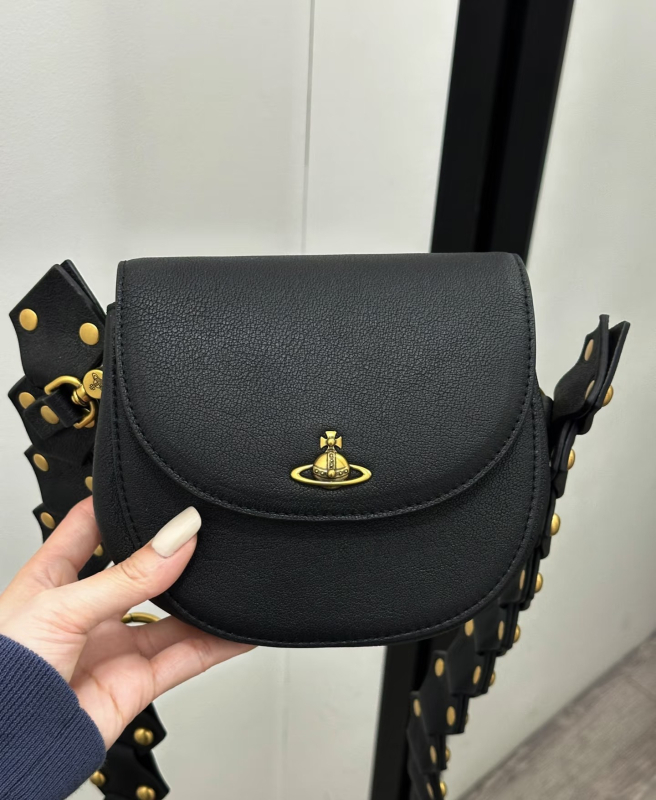 Empress Saturn 2025 Mala ženska torbica od PU kože: ručna, na ramenu, crossbody, sedlovog stila, ispod pazuha