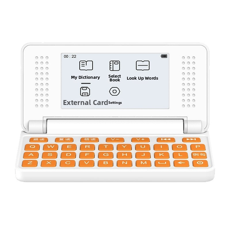 Dispozitiv de învățare a vocabulelor cu pronunție reală, dicționar electronic cu ecran e-ink pentru protecția ochilor, sincronizat cu engleza pentru învățământul primar până la liceu, portabil