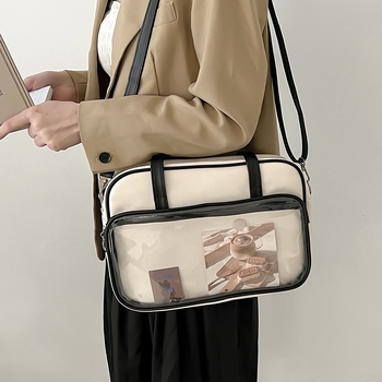 Kockasta ženska Tote torba, PU koža, velik kapacitet, za ramenu ili crossbody, Ruiyingzizhi