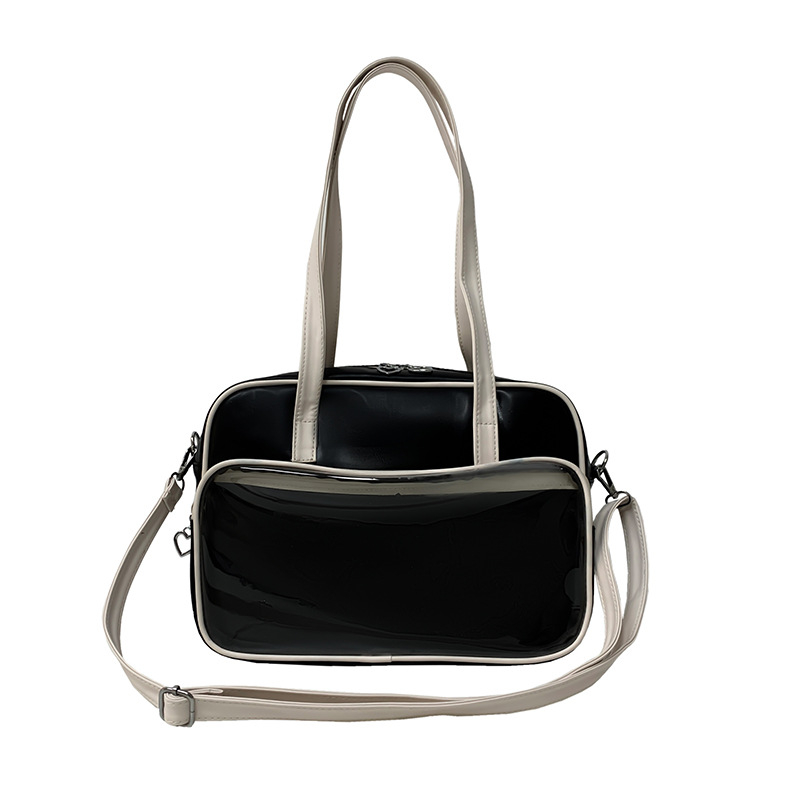 Kockasta ženska Tote torba, PU koža, velik kapacitet, za ramenu ili crossbody, Ruiyingzizhi