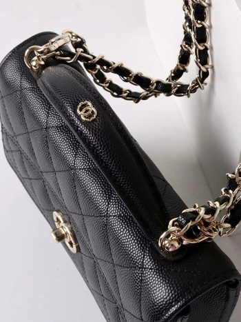 2025 nova torbica od prave kože s dijamantnim uzorkom, mala crossbody torbica s lancem – za žene