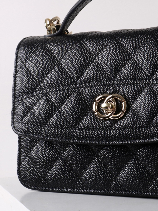 2025 nova torbica od prave kože s dijamantnim uzorkom, mala crossbody torbica s lancem – za žene