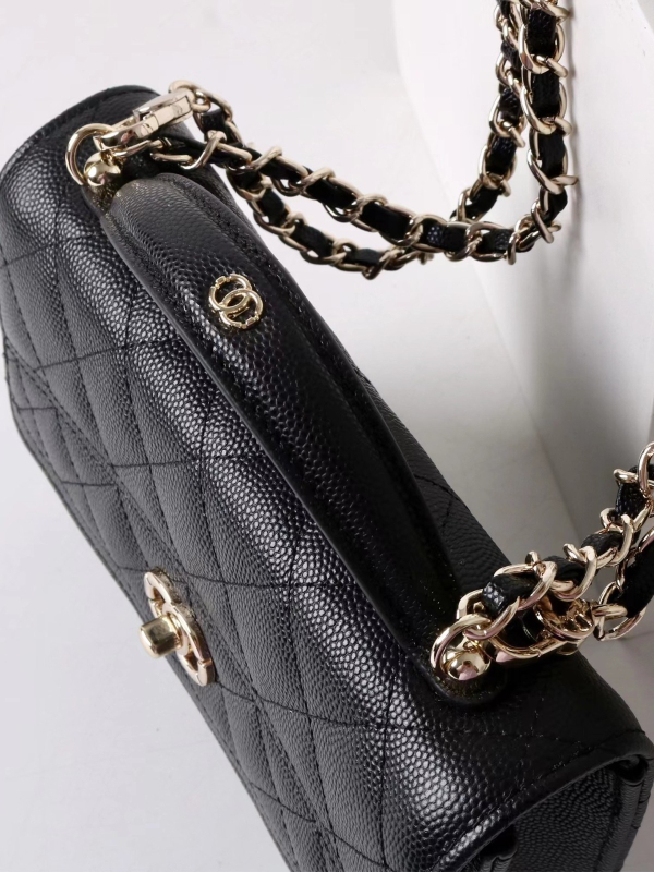 2025 nova torbica od prave kože s dijamantnim uzorkom, mala crossbody torbica s lancem – za žene