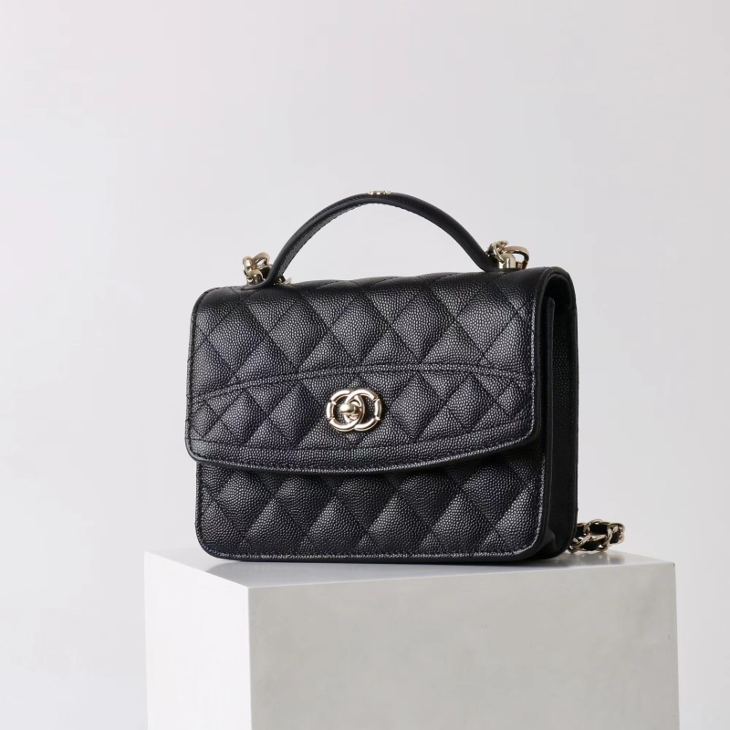 2025 nova torbica od prave kože s dijamantnim uzorkom, mala crossbody torbica s lancem – za žene