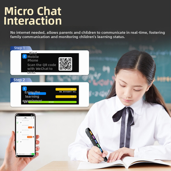 Pix de citire inteligent în limba engleză, cu scanare offline, dicționar și traducere chinezo–engleză, scanare sincronă a manualelor pentru învățare