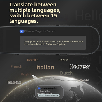Pix de citire inteligent în limba engleză, cu scanare offline, dicționar și traducere chinezo–engleză, scanare sincronă a manualelor pentru învățare