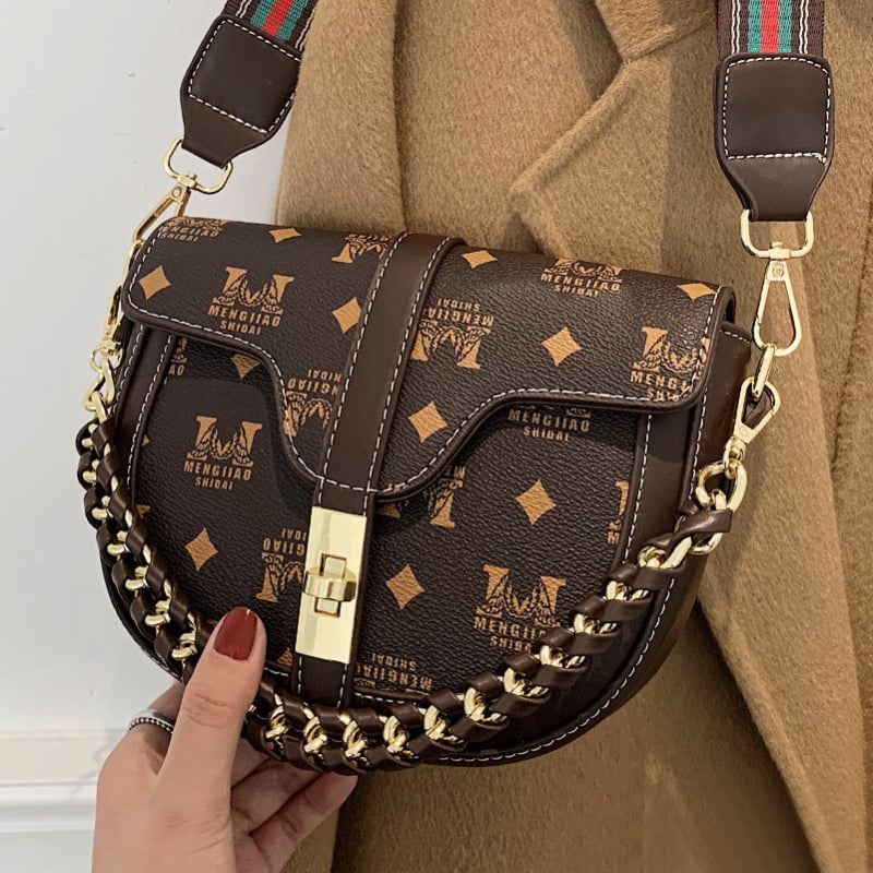 Ženska torba tipa sedla, mala torba, 2022 nova moda, torba za rameno, retro elegantan gradski stil, crossbody torba