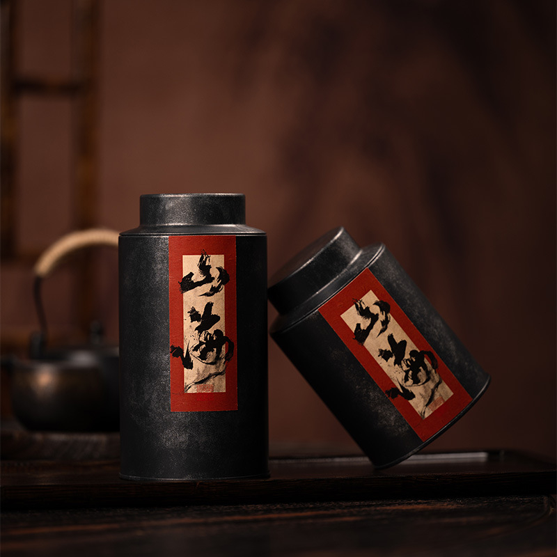 Ceai premium Phoenix Dancong Duck Shixiang în cutie metalică, ceai negru din păduri vechi Jiucu Hongmei ambalaj