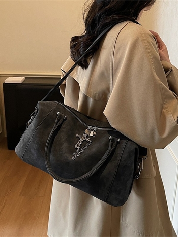 Ženska crossbody torba za jesen-zimu, velika kapaciteta, kvadratnog oblika, novi model 2025, svakodnevna torba preko ramena
