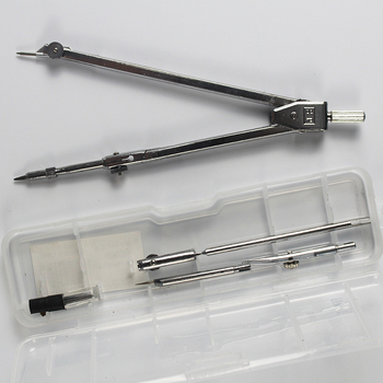 Set kompas za učenike, tri u jednom, metalni alati za crtanje, model SP4001