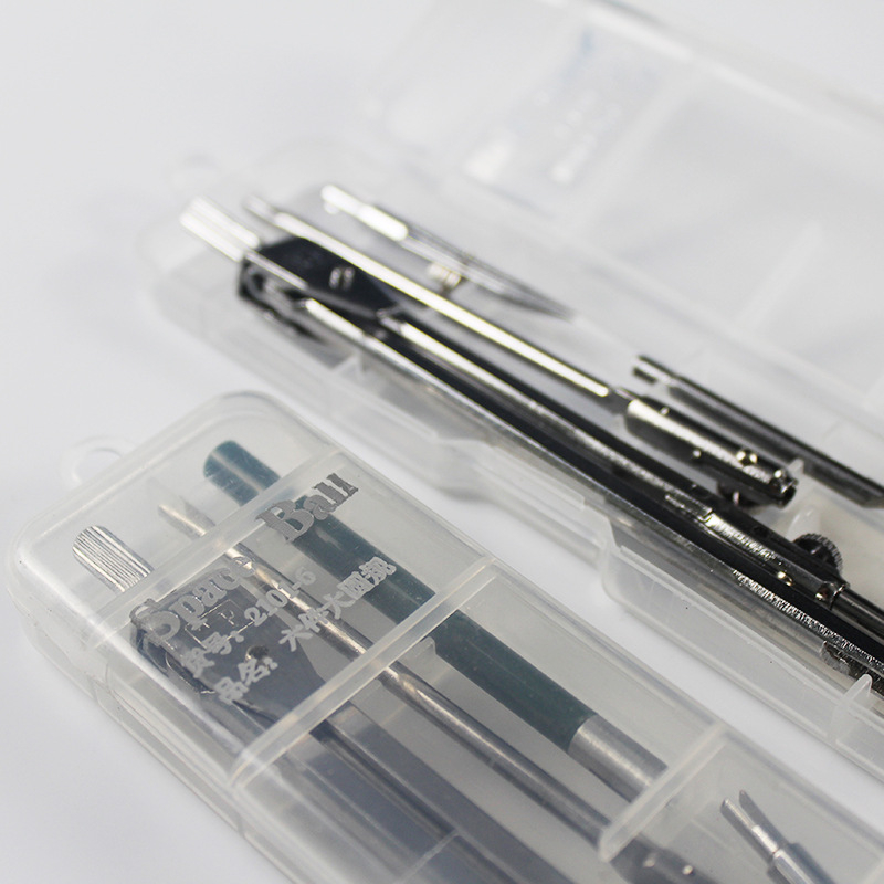 Set kompas za učenike, tri u jednom, metalni alati za crtanje, model SP4001