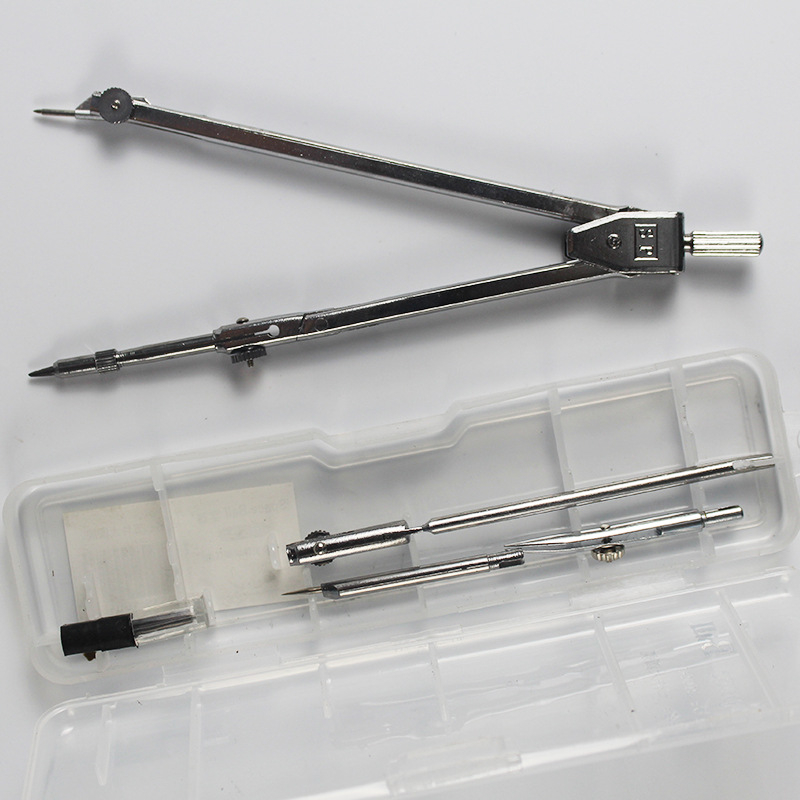 Set kompas za učenike, tri u jednom, metalni alati za crtanje, model SP4001