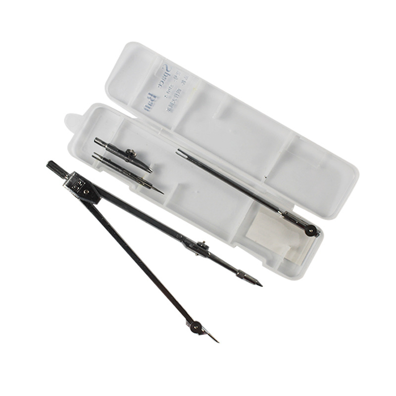 Set kompas za učenike, tri u jednom, metalni alati za crtanje, model SP4001