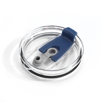 Capac cu clapă pentru pai, 30 oz, pentru pahar auto — transparent, etanș, fără scurgeri, rezistent la temperaturi înalte, capac din plastic