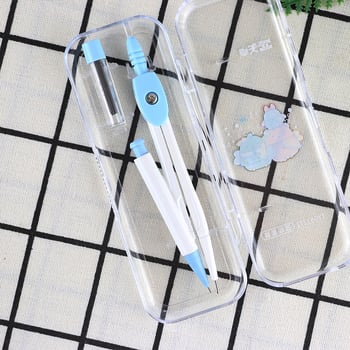 Plastični dvodijelni kružilo set za učenike, geometrija i crtanje