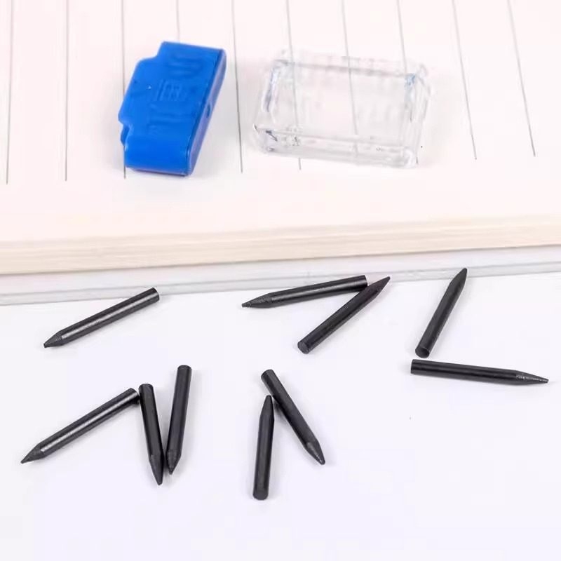 2B grafitne zamjenske olovke za kompas, promjer 2,0 mm, univerzalne zamjenske grafitne olovke