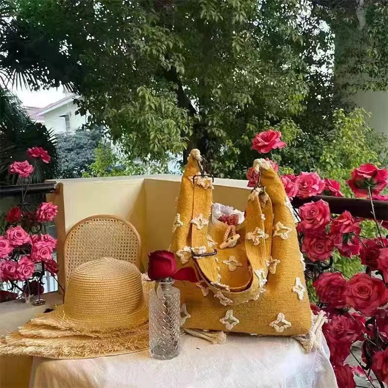 Žuta crossbody torba s resicama, boemski stil, ženska torba za putovanja