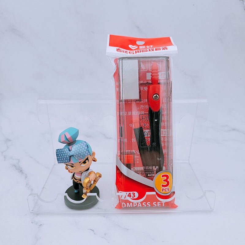 Metalni kompas set model 7743 za crtanje, podesivi raspon 1–12