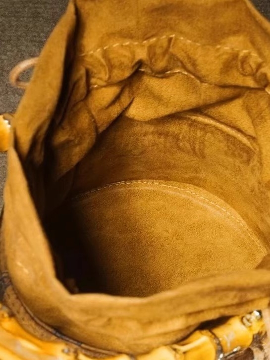 Torba od bambusa u kineskom stilu s resicama i dizajnom inspiriranim kineskom haljinom, ženska ručna torba, torba za rame i crossbody