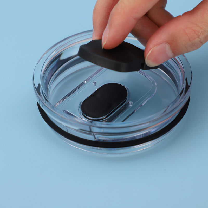 Capac magnetic cu deschidere glisantă pentru cană de călătorie 20oz/30oz — capac din plastic