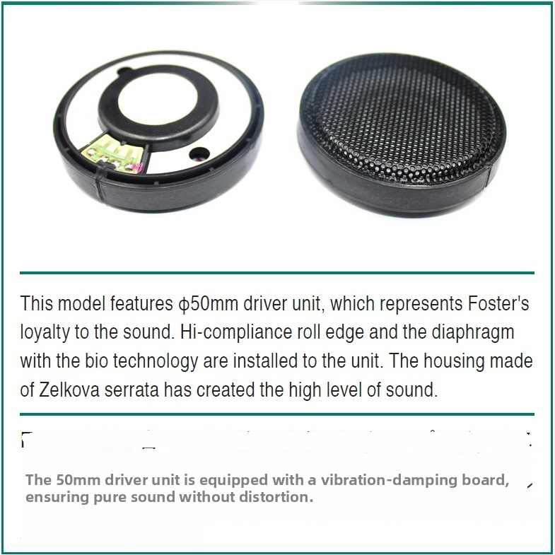 AH-9200 slušni driver, omnidirekcijski, 24 Ω, Unutarnji magnet, 52 mm
