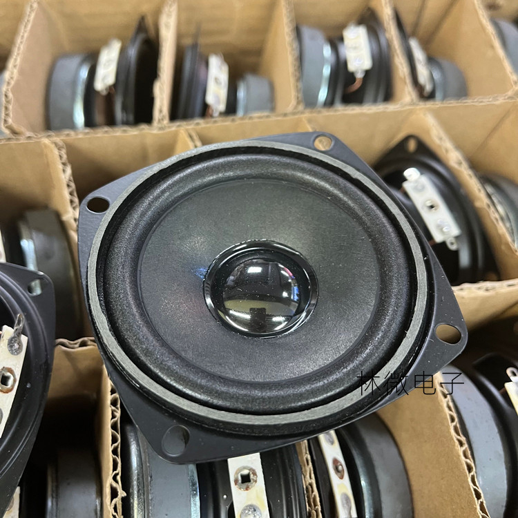Mini stereo zvučnik za računalo, 3 inča, cijeli raspon, vanjski magnet, crna keramika